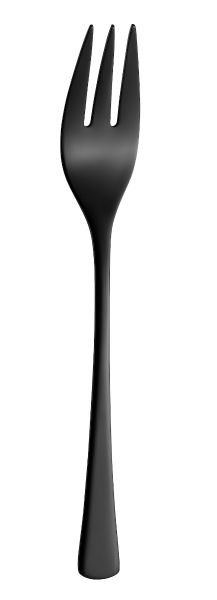 Kuchengabel-Set KARINA PVD Tiefschwarz 4-teilig